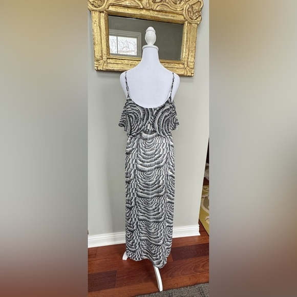 Black and White Maxi Dress - Picture 3 of 3